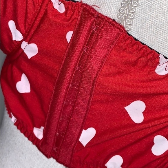 Frederick’s of Hollywood Heart Bustier Skirt Set - Picture 4 of 4